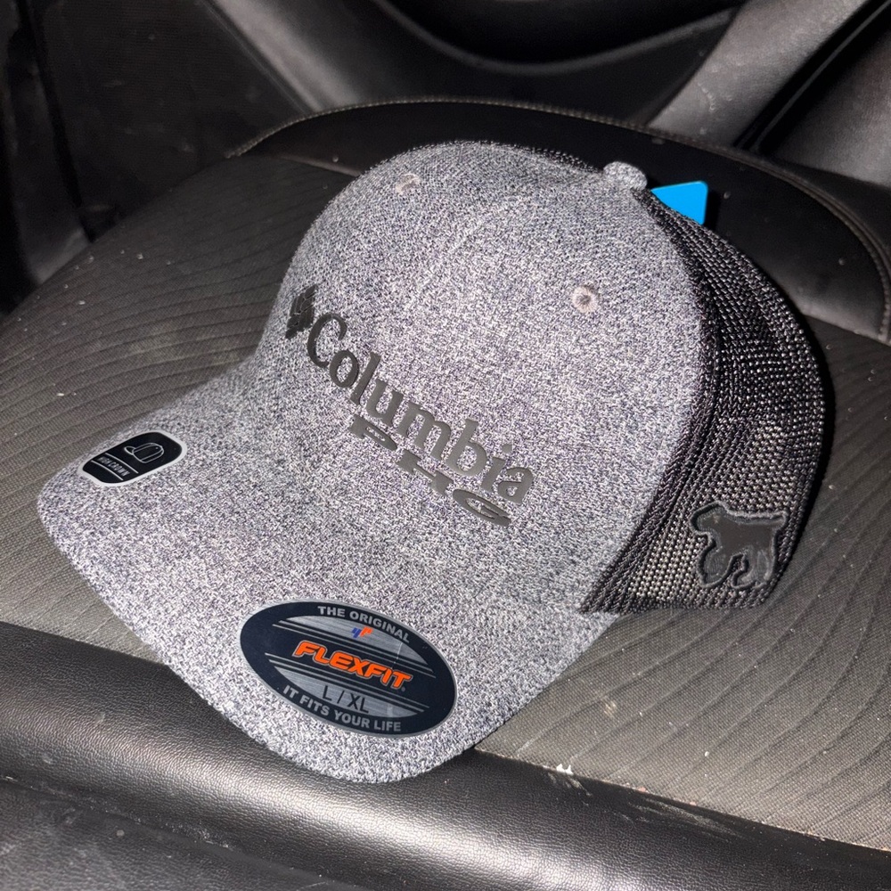 Columbia Heather Gray Flexfit Hat
